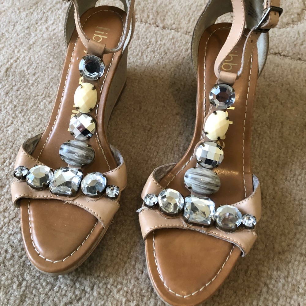 Libby Edelman platform, Size 7, Like New.